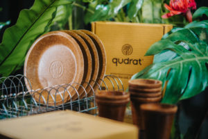 Qudrat's 100% Biodegradable Tableware